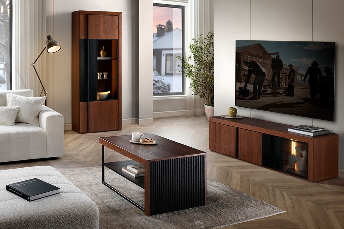 TV skříňka Paris 182 cm - dub antický skříňka RTV Paris 182 cm - dub antický