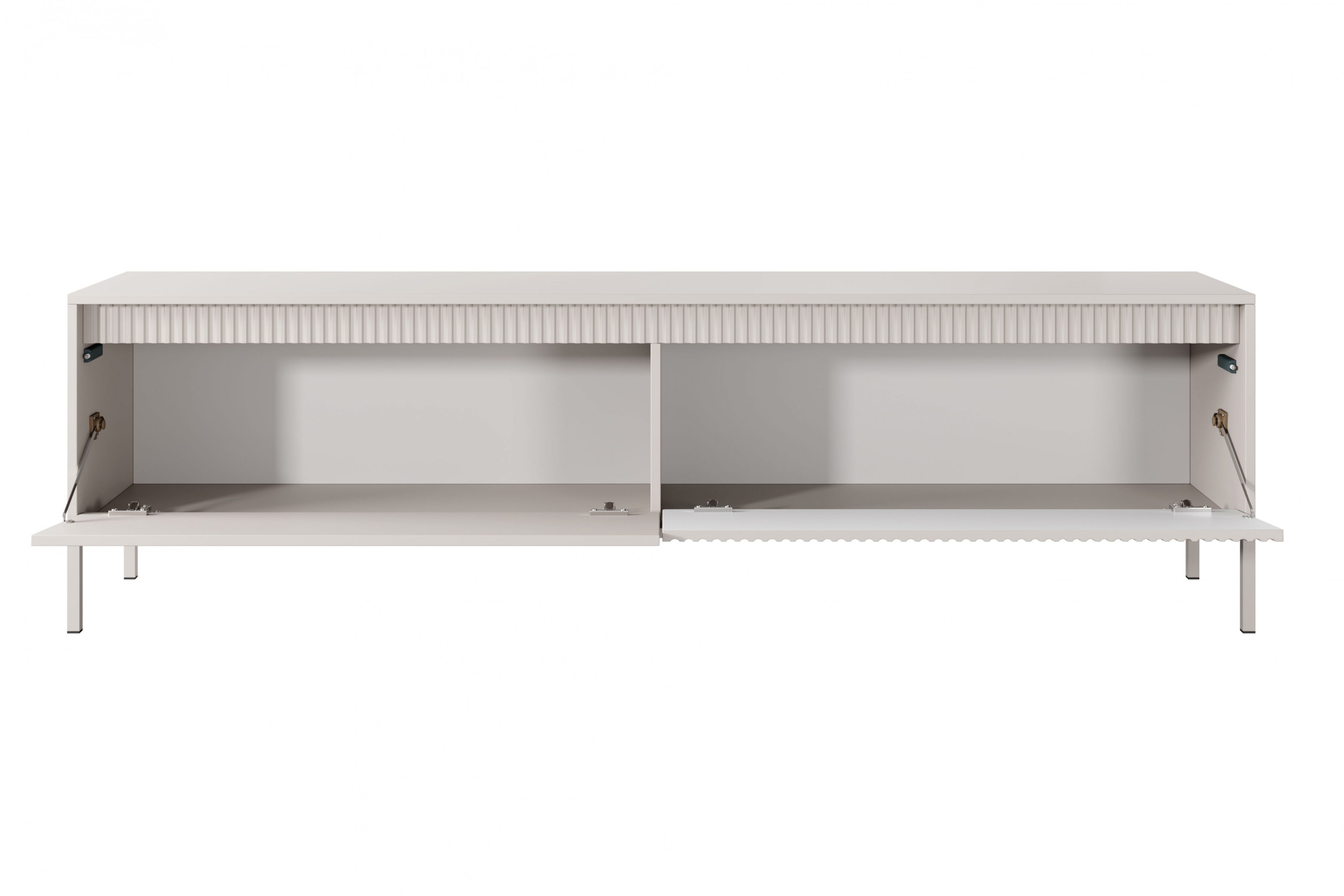 TV stolík Sanos 187 cm - Béžová TV skrinka Sanos 187 cm - Béžová