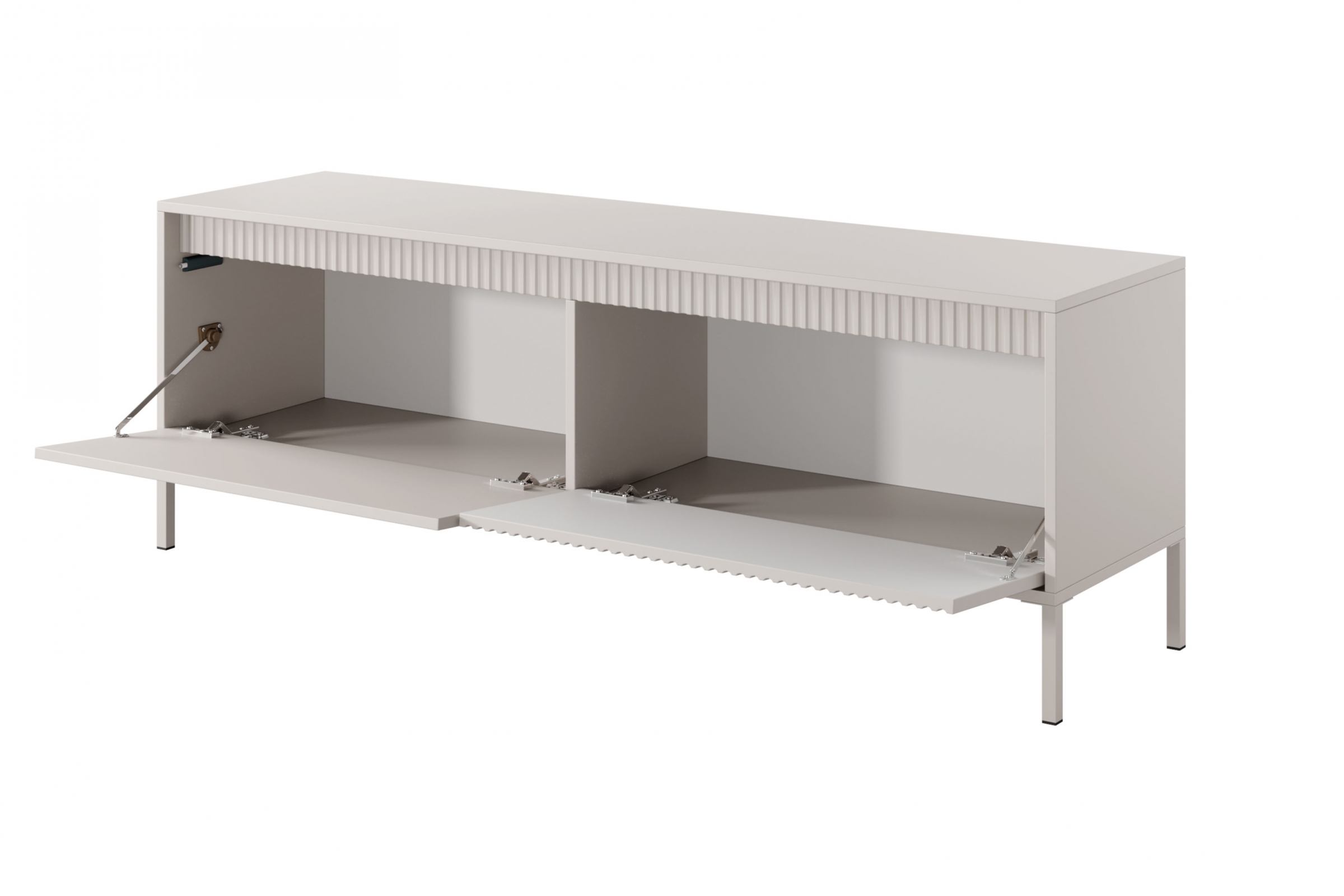 TV stolek Sanos 153 cm - béžový Skříňka RTV Sanos 153 cm - Béžová