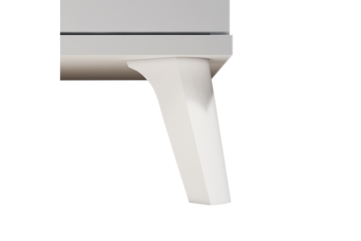 TV skrinka Beten Skrinka na bielych nogach