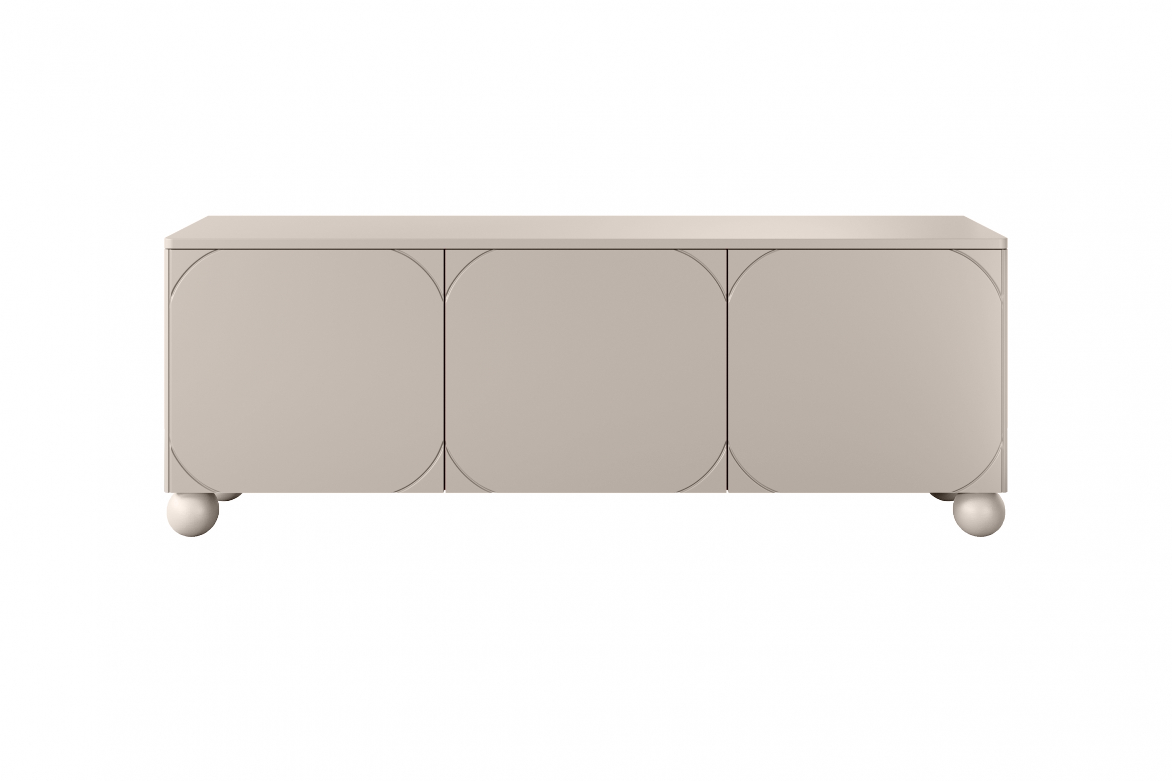 TV stolek Sonatia II 150 cm se skrytou zásuvkou - kašmírový Skříňka rtv kaszmirowa