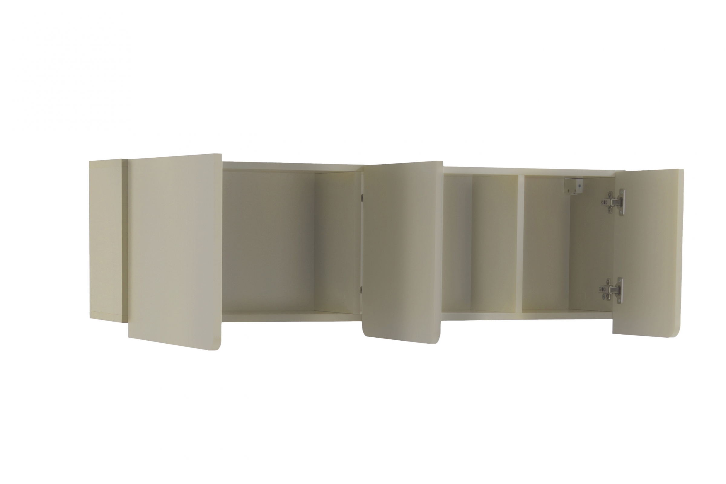 Skrinka na stenu Luca 120 cm - eukalyptus Skrinka závesná Luca 12 - 120 cm - eukaliptus