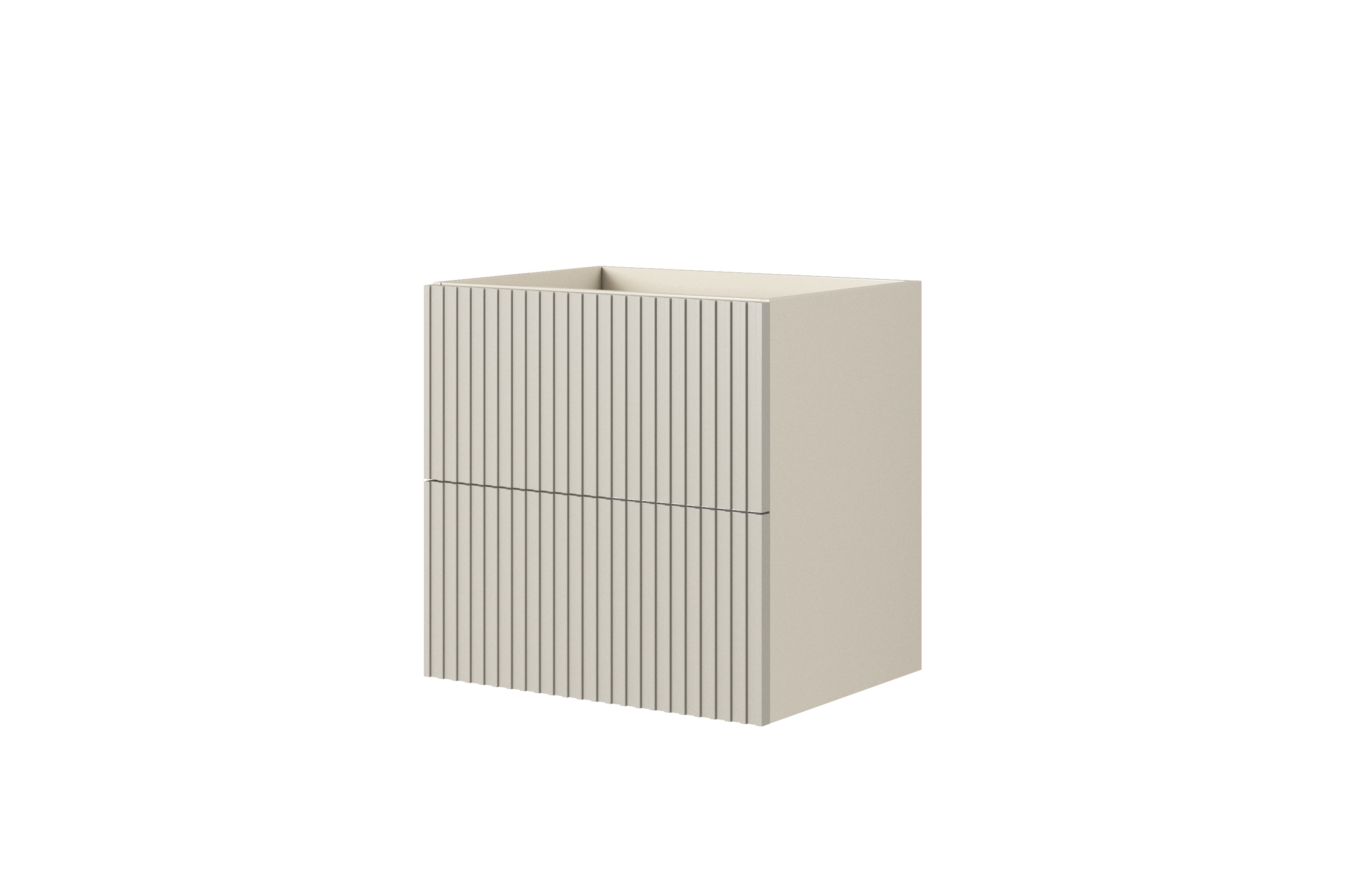 Závesná kúpeľňová skrinka pod umývadlo Nicole 60 cm - kašmírová Skrinka závesná Nicole 60 cm pod umywalke - kašmír