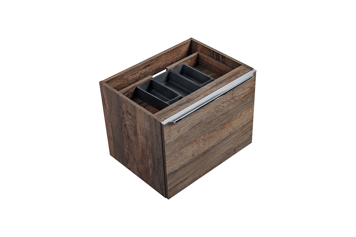 Závesná skrinka pod umývadlo Santa Fe Oak 60 cm - Dub santa fe vintage Skrinka w farbe Dub santa fe vintage