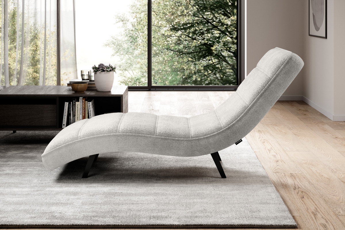  Relaxačné kreslo MT - šedé / tkanina Evolution 15 Silver Leňoška wypoczynkowy Mint