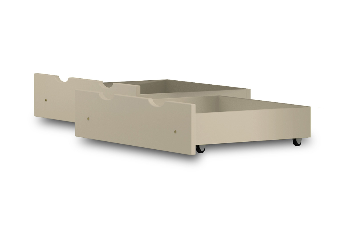 Dvojitá drevená zásuvka Nati szufada jasna