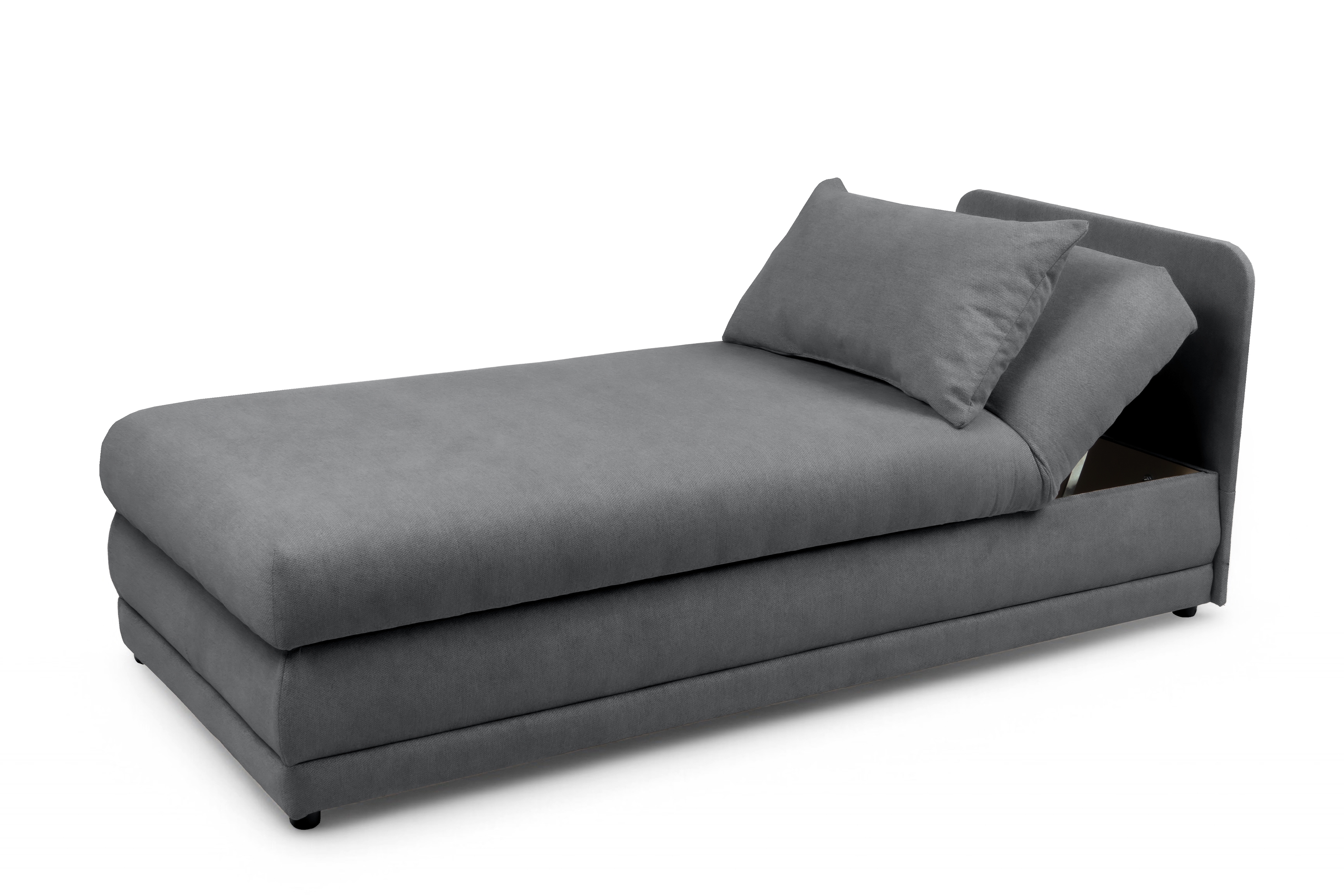 Detská pohovka jednolôžkova Kodil I S vnútorným úložným priestorom- šedá plecionka Ado 1614 Gargoyle Detská pohovka jednolôžkova Kodil I S vnútorným úložným priestorom - šedá plecionka Ado 1614 Gargoyle