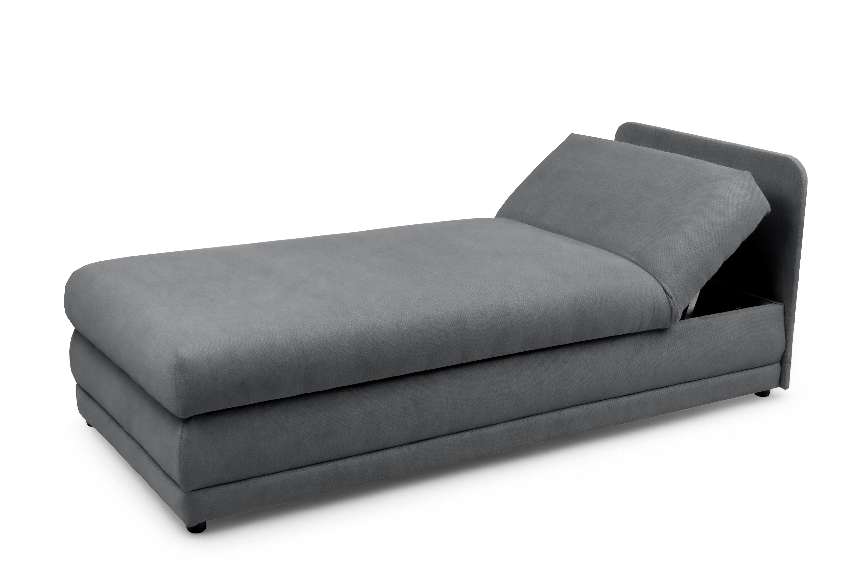 Detská pohovka jednolôžkova Kodil I S vnútorným úložným priestorom- šedá plecionka Ado 1614 Gargoyle Detská pohovka jednolôžkova Kodil I S vnútorným úložným priestorom - šedá plecionka Ado 1614 Gargoyle