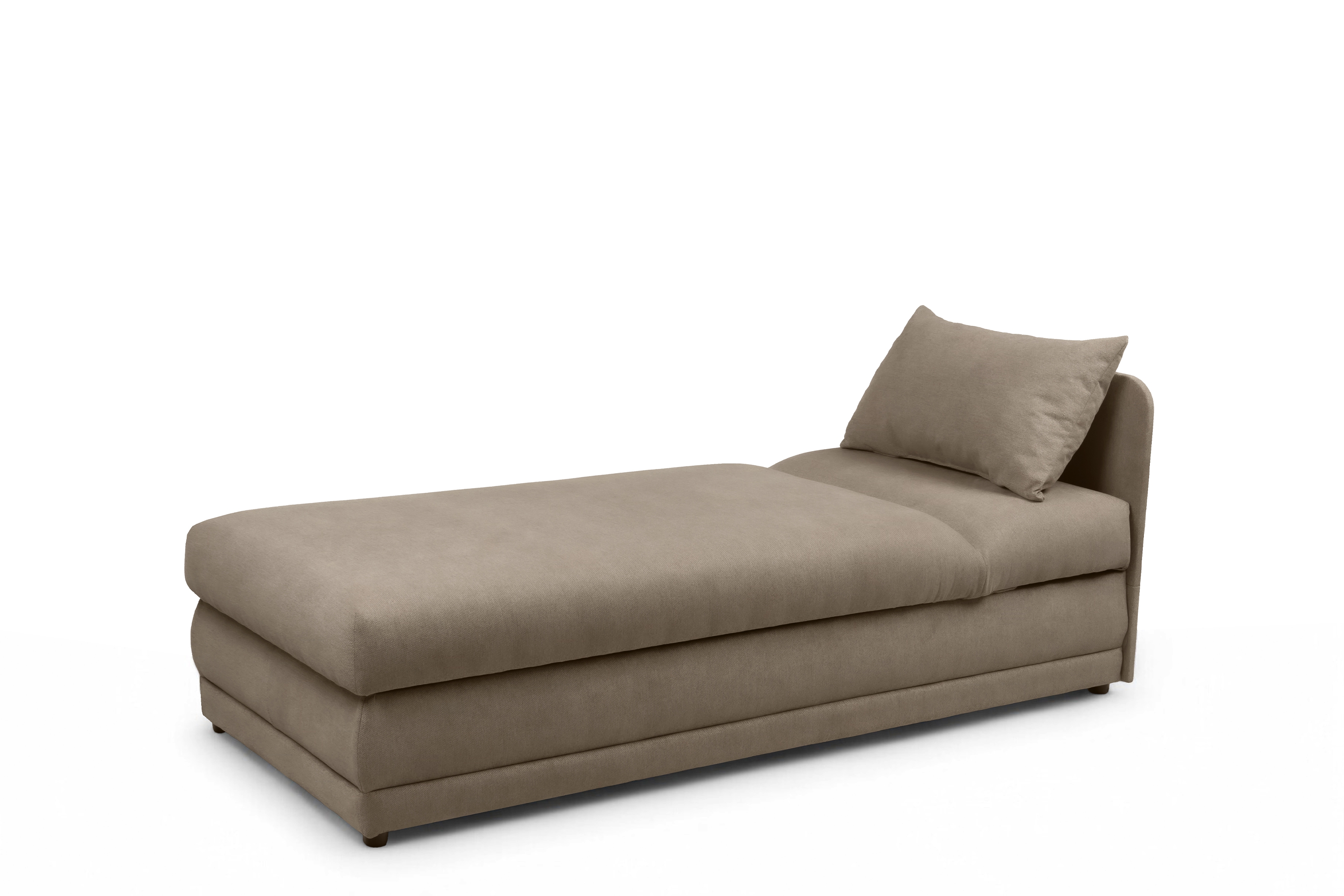 Detská pohovka Kodil I s úložným priestorom – béžová pletená látka Ado 1603 Vlašský orech Detská pohovka jednolôžkova Kodil I S vnútorným úložným priestorom- Béžová plecionka Ado 1603 vlašský orech