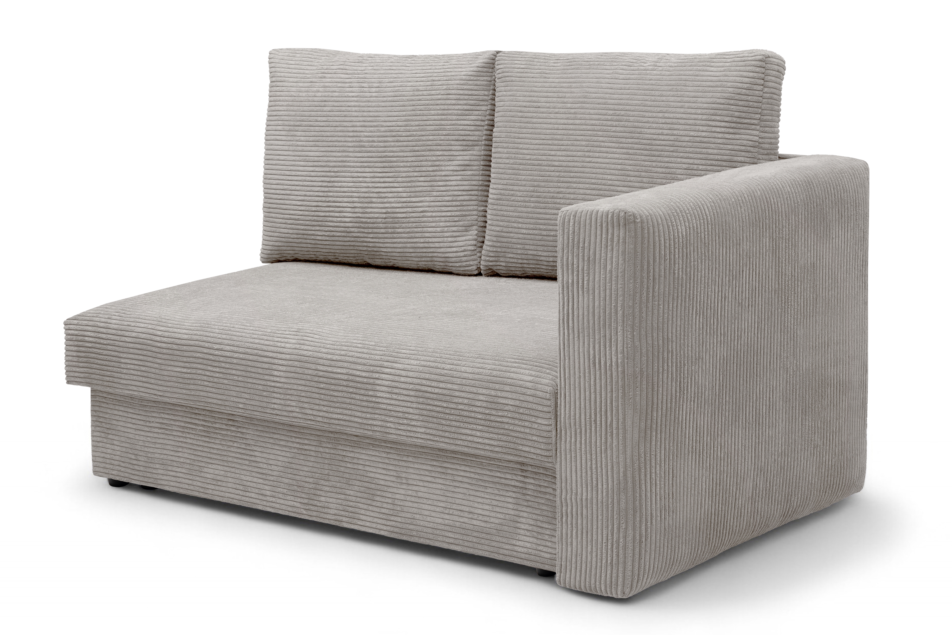 Detská pohovka/posteľ rozkladany Maciek Ľavá strana - béžový MENČESTER Lincoln 83 Detská pohovka/posteľ rozkladany s úložným priestorom Maciek Ľavá strana - béžový MENČESTER Lincoln 83