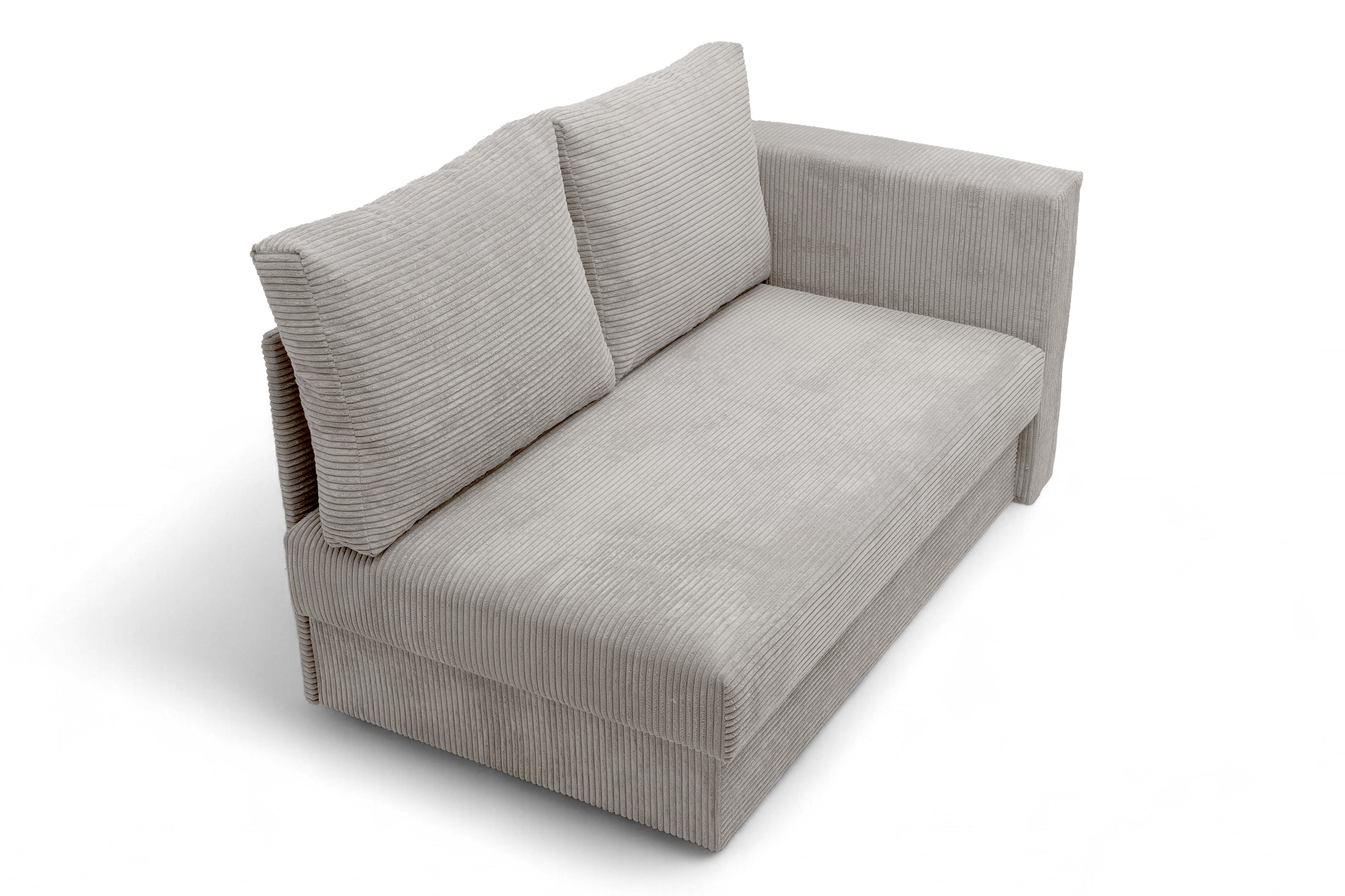 Detská pohovka/posteľ rozkladany Maciek Ľavá strana - béžový MENČESTER Lincoln 83 Detská pohovka/posteľ rozkladany s úložným priestorom Maciek Ľavá strana - béžový MENČESTER Lincoln 83