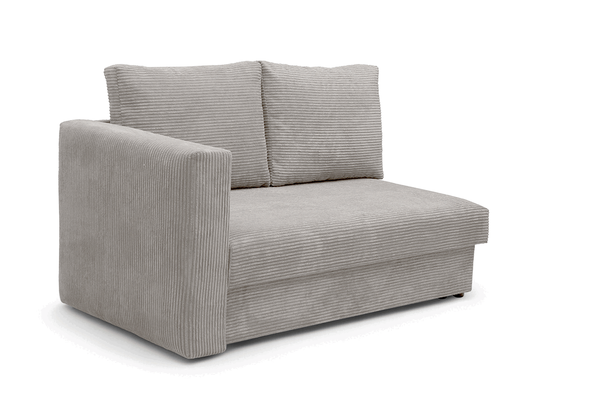 Válenda/Postel rozkladany Maciek pravá - béžová manšestr Lincoln 83 Válenda/Postel rozkladany s úložným prostorem Maciek pravá - béžová manšestr Lincoln 83