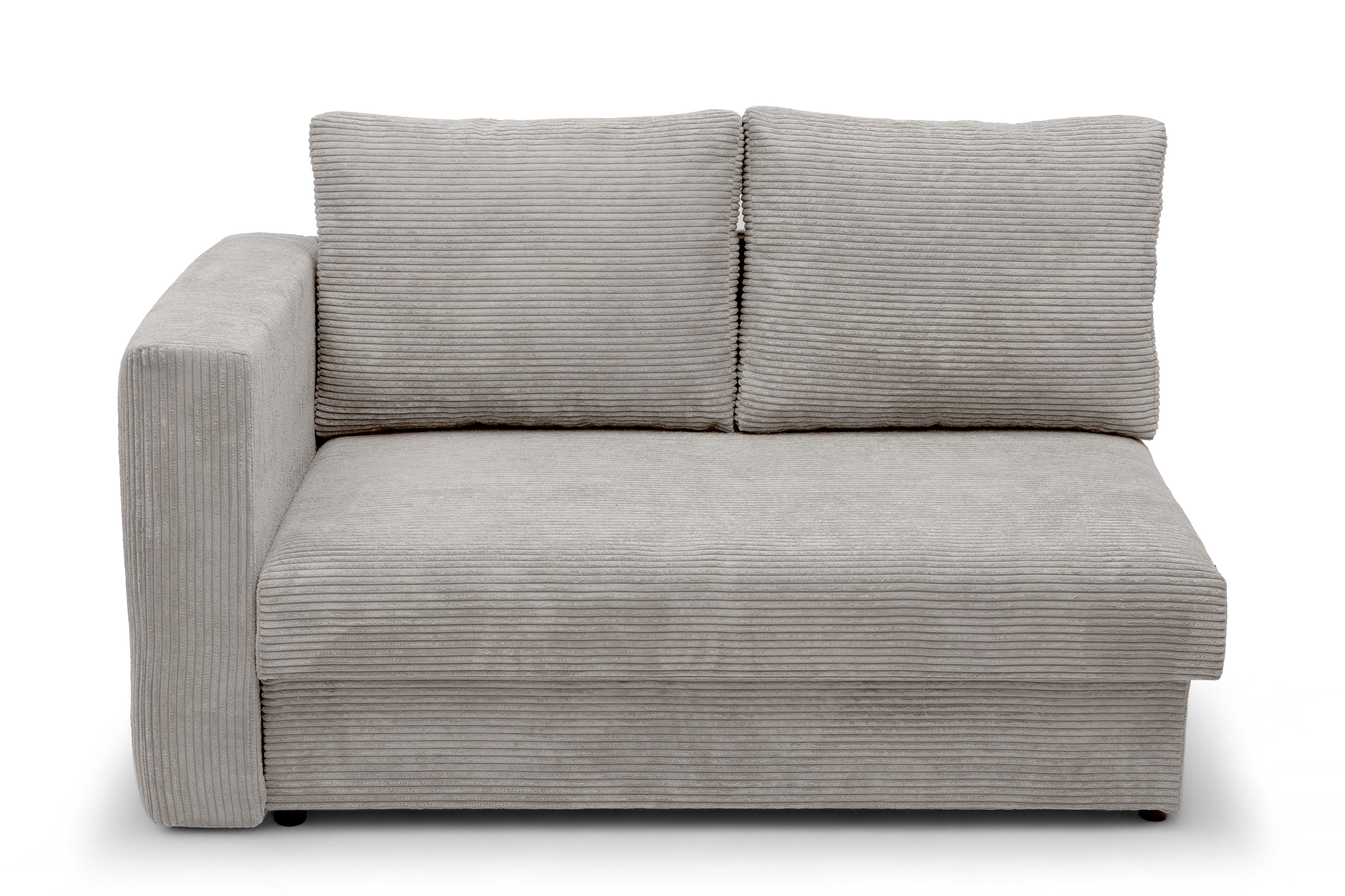 Válenda/Postel rozkladany Maciek pravá - béžová manšestr Lincoln 83 Válenda/Postel rozkladany s úložným prostorem Maciek pravá - béžová manšestr Lincoln 83