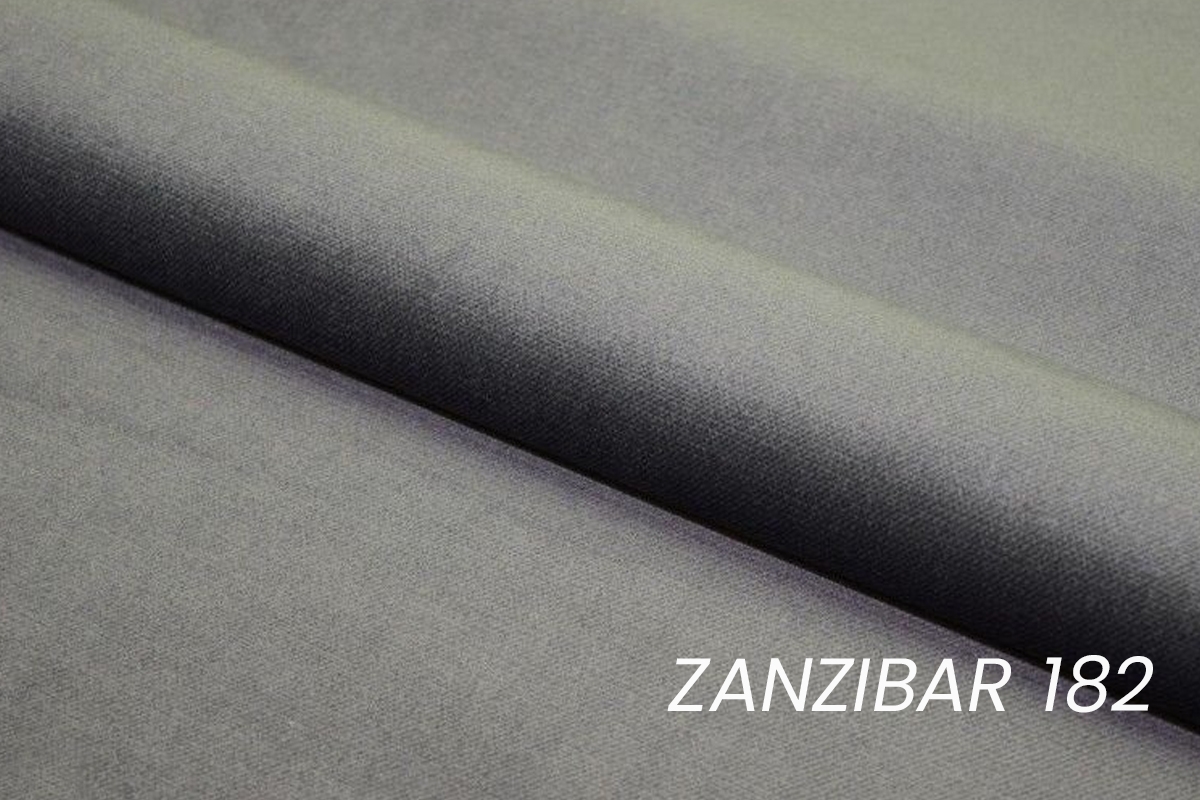 Váľanda Nutri s úložným priestorom ľavá - 186x80 cm - sivý velúr Zanzibar 182 Detská pohovka/posteľ s úložným priestorom Nutri ľavá strana 186x80/80 cm - šedý velúr Zanzibar 182, 