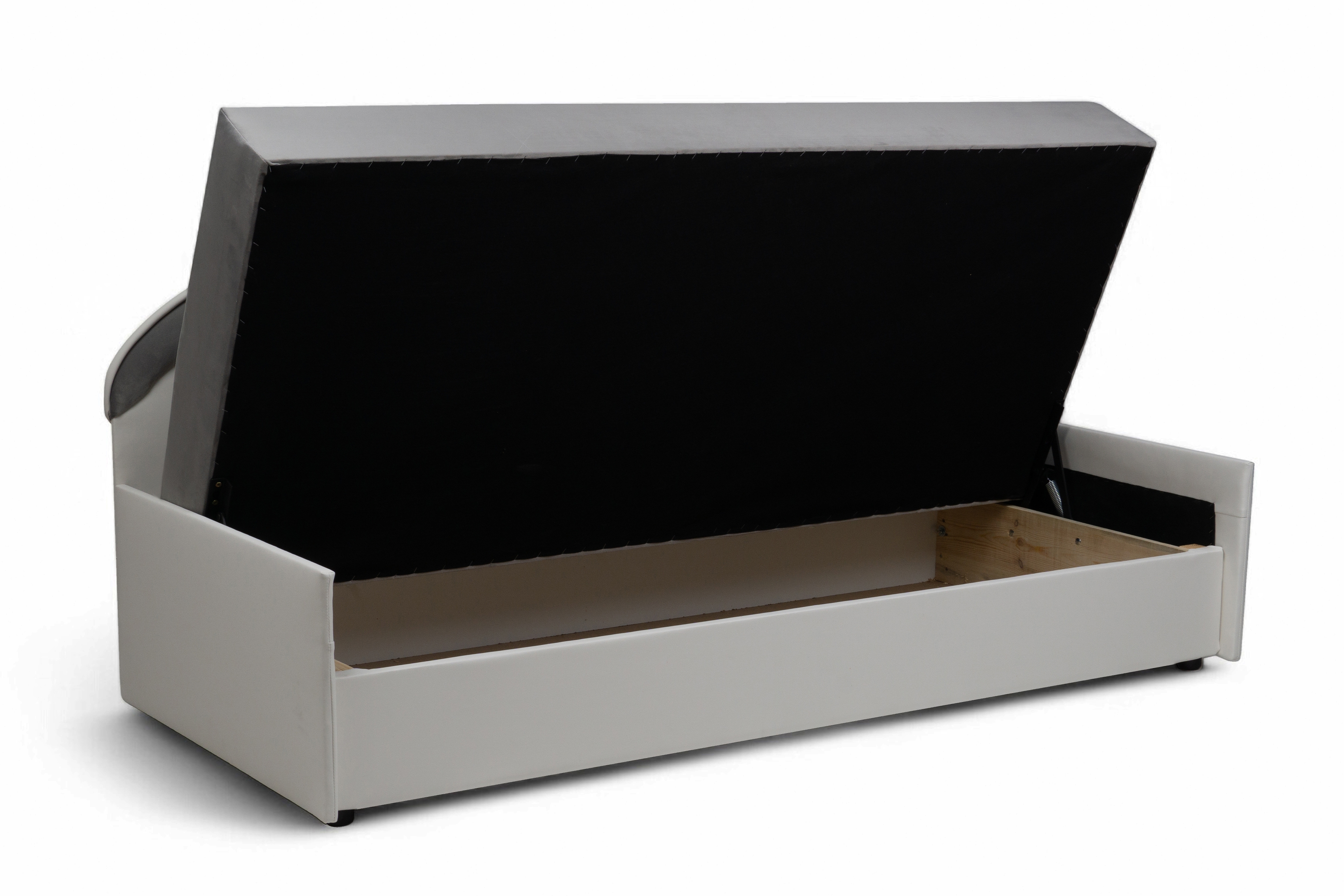 Váľanda Lupo s úložným priestorom Detská pohovka Pre mladých Lupo S vnútorným úložným priestorom