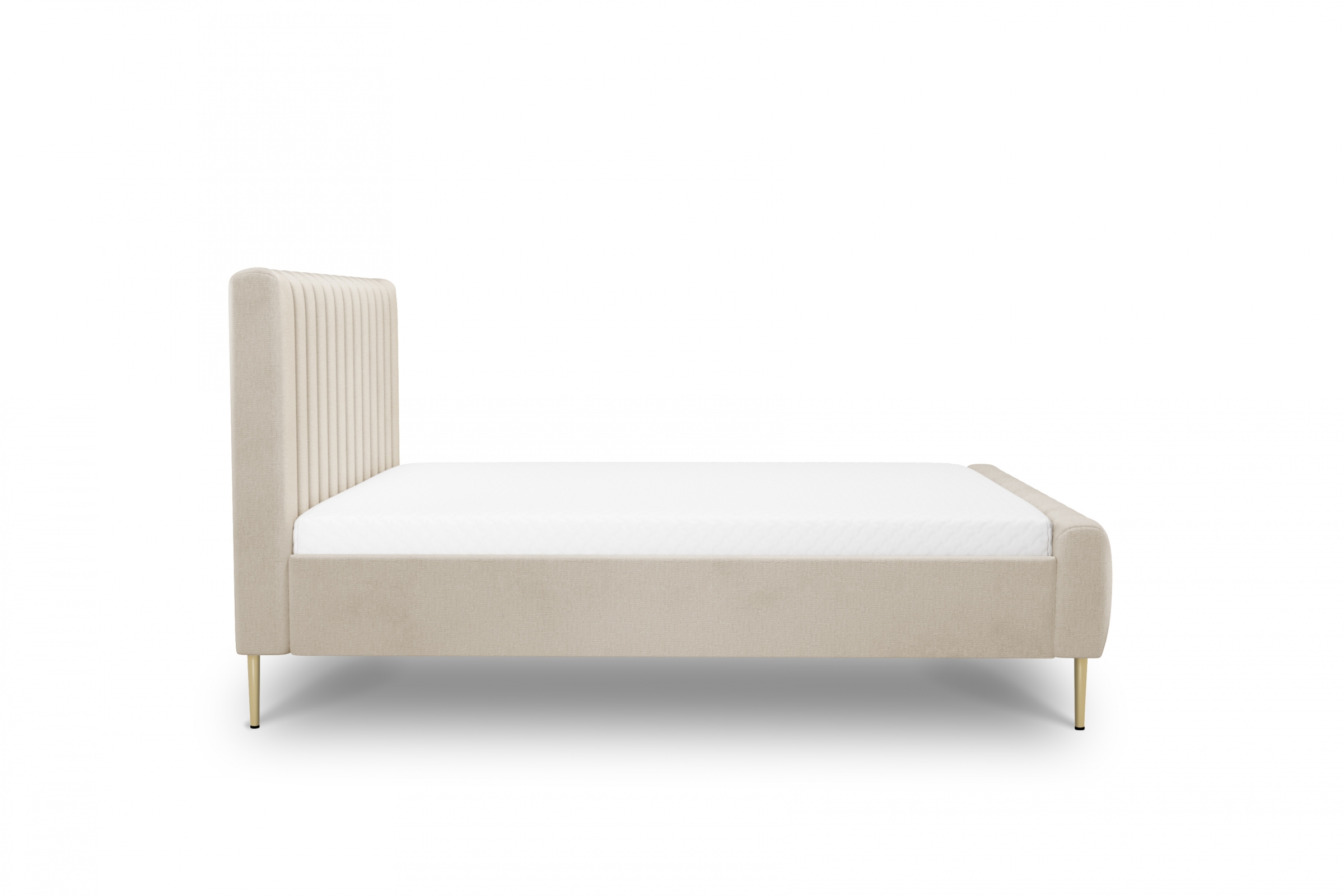 Čalúnená posteľ Nicole 160x200 cm - Perfect Harmony 07 / zlaté nožičky čalouněné posteľ do  spálňa  Nicole - 160x200, Perfect Harmony 07/nožičky zlote