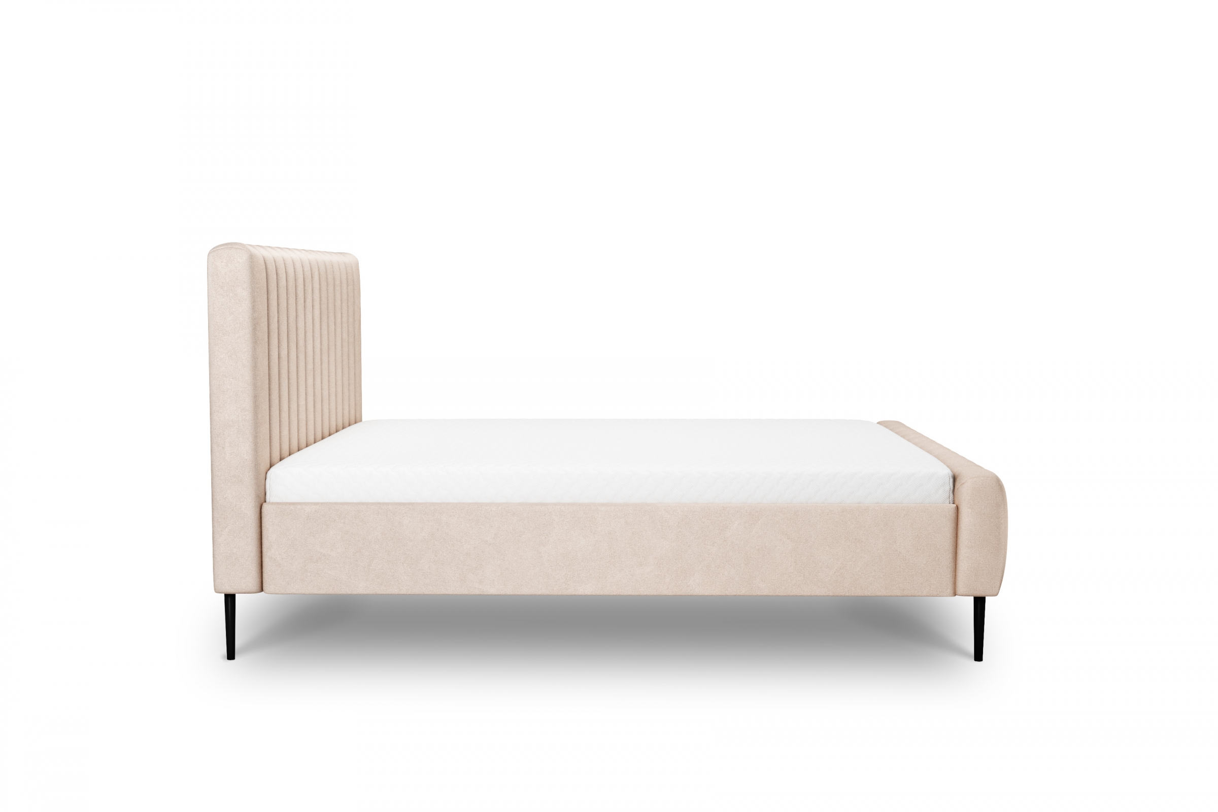 čalúnená posteľ do  spálňa  Nicole - 160x200, Salvador (SIC) 2/Nohy čierny čalouněné posteľ do  spálňa  Nicole - 160x200, Salvador (SIC) 2/nožičky čierny