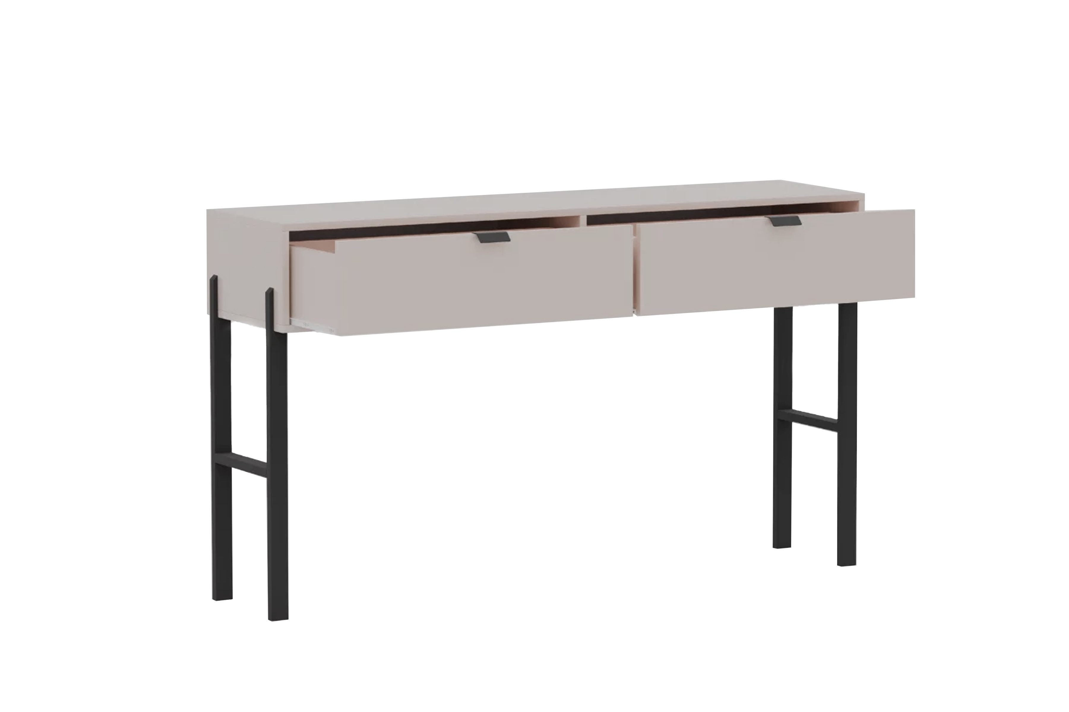 Toaletní stolek Cremona se zásuvkami - béžová Pískový  Toaletní stolek Cremona se zásuvkami - béžová Pískový 