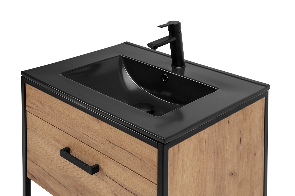 Umývadlo keramické Lava UM -8003 -80 - Black Skrinka S umývadlom comad 