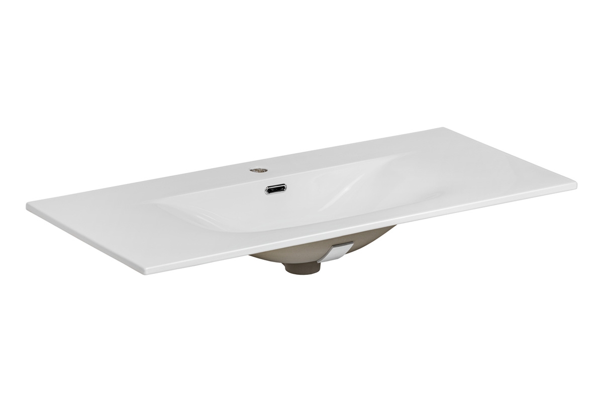 Koupelnové keramické umyvadlo Sky - 100 cm Umyvadlo lazienkowa ceramiczna SKY 100