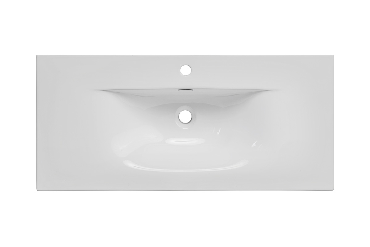 Koupelnové keramické umyvadlo Sky - 100 cm Umyvadlo lazienkowa ceramiczna SKY 100