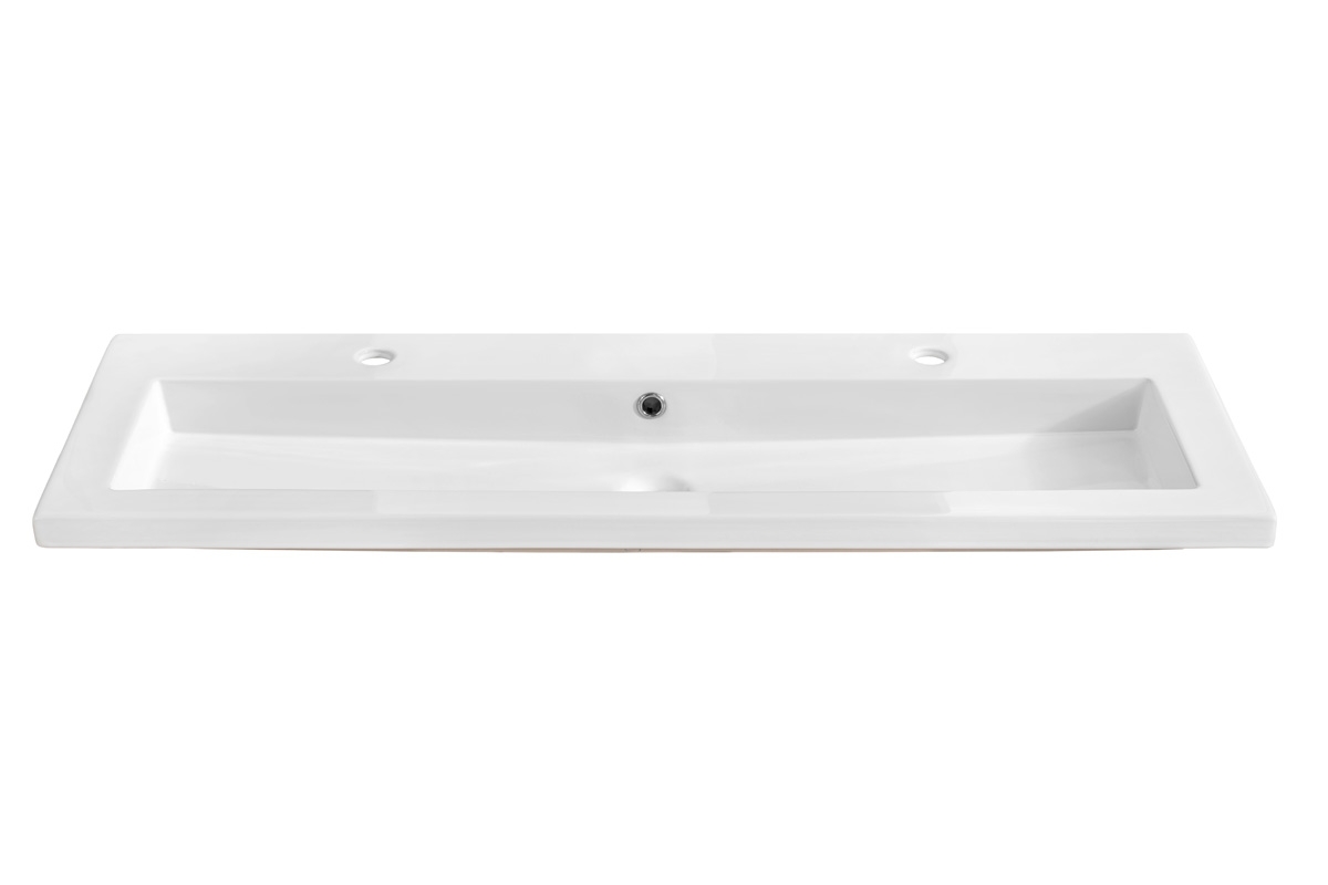 Keramické umývadlo Biela UM -8070 -120 Umývadlo ceramiczna Biela UM-8070-120