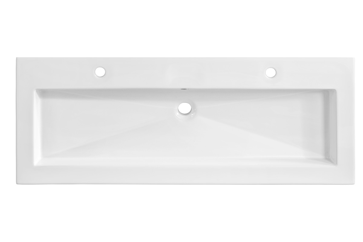 Keramické umývadlo Biela UM -8070 -120 Umývadlo ceramiczna Biela UM-8070-120