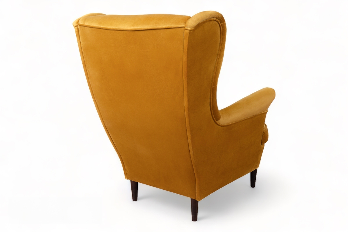 Sedací souprava ušák Vilano 3+1 Křeslo Ušák z podnozkiem Vilano - musztaFotel Ušák z podnozkiem Vilano - musztarda da 