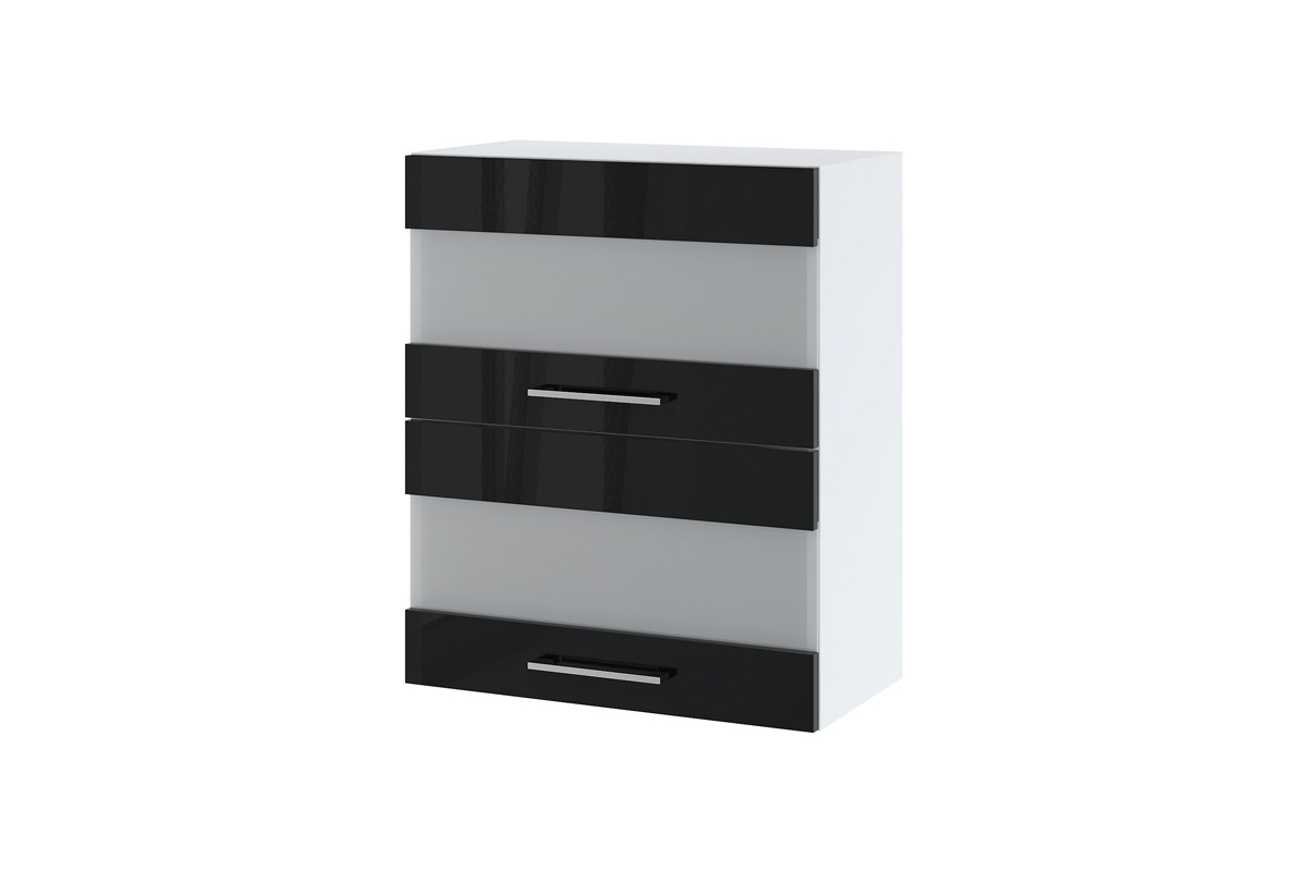 Závěsná vitrína Vella WOW 6/72 s výklopnými dvířky Skříňka vitrínová vella