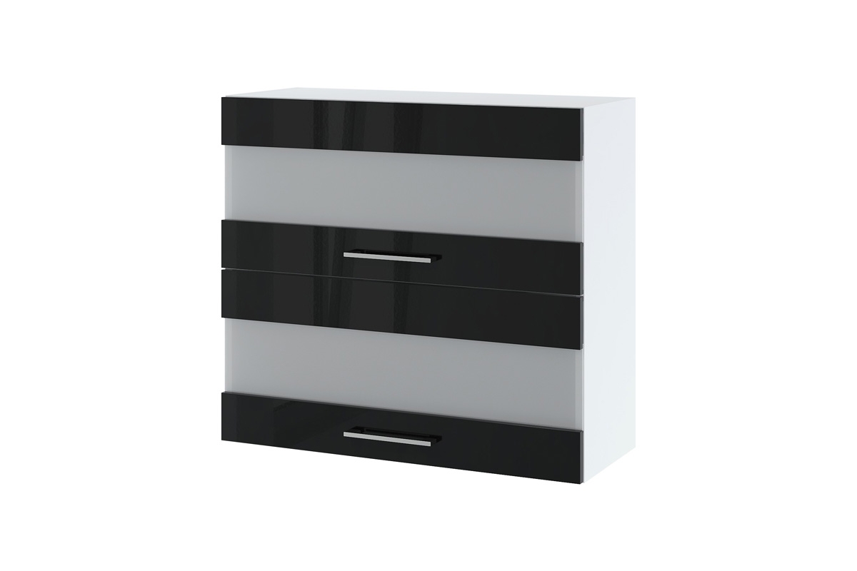 Závěsná vitrína Vella WOW 8/72 s výklopnými dvířky Skříňka witrynowa vella