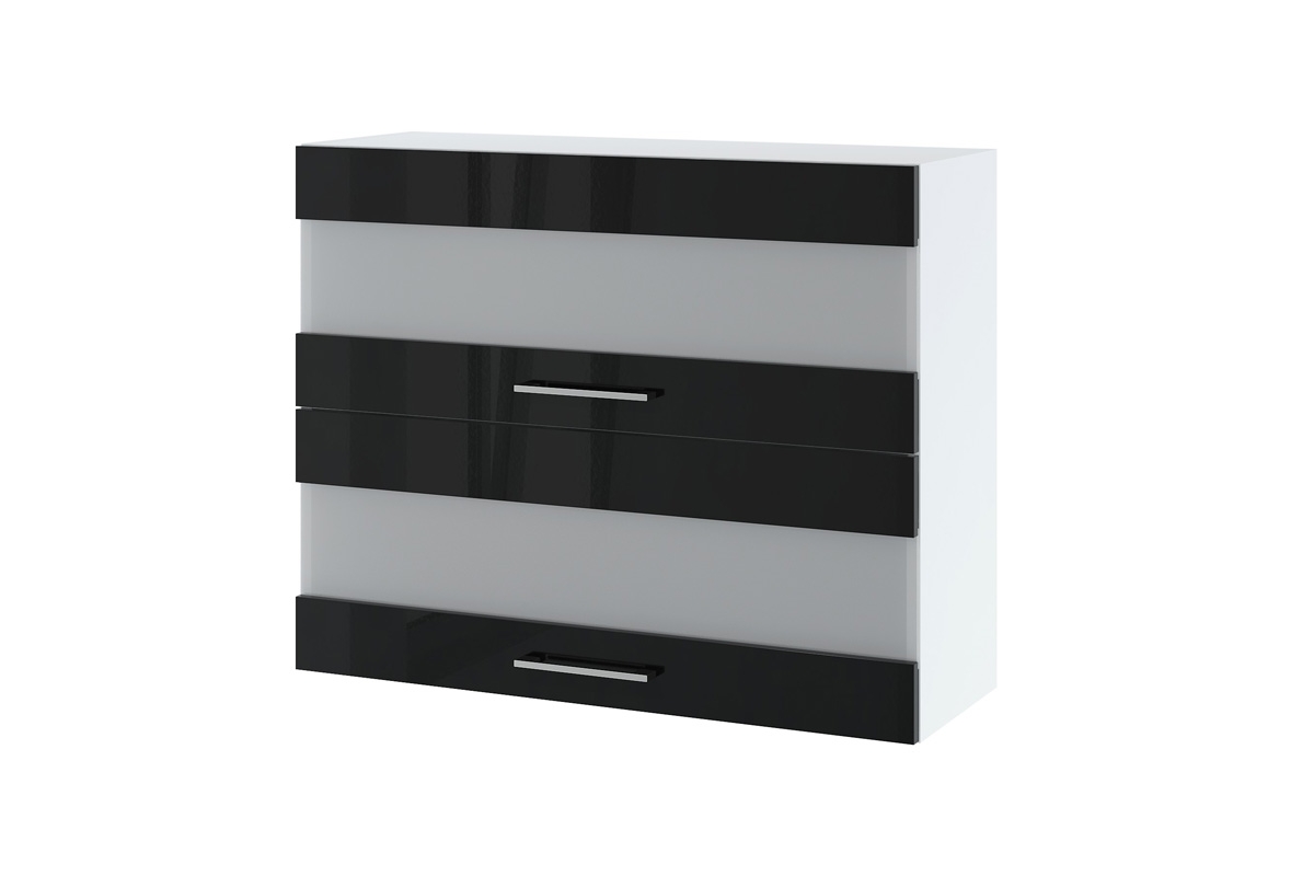 Závěsná vitrína Vella WOW 9/72 s výklopnými dvířky Skříňka vitrínová vella