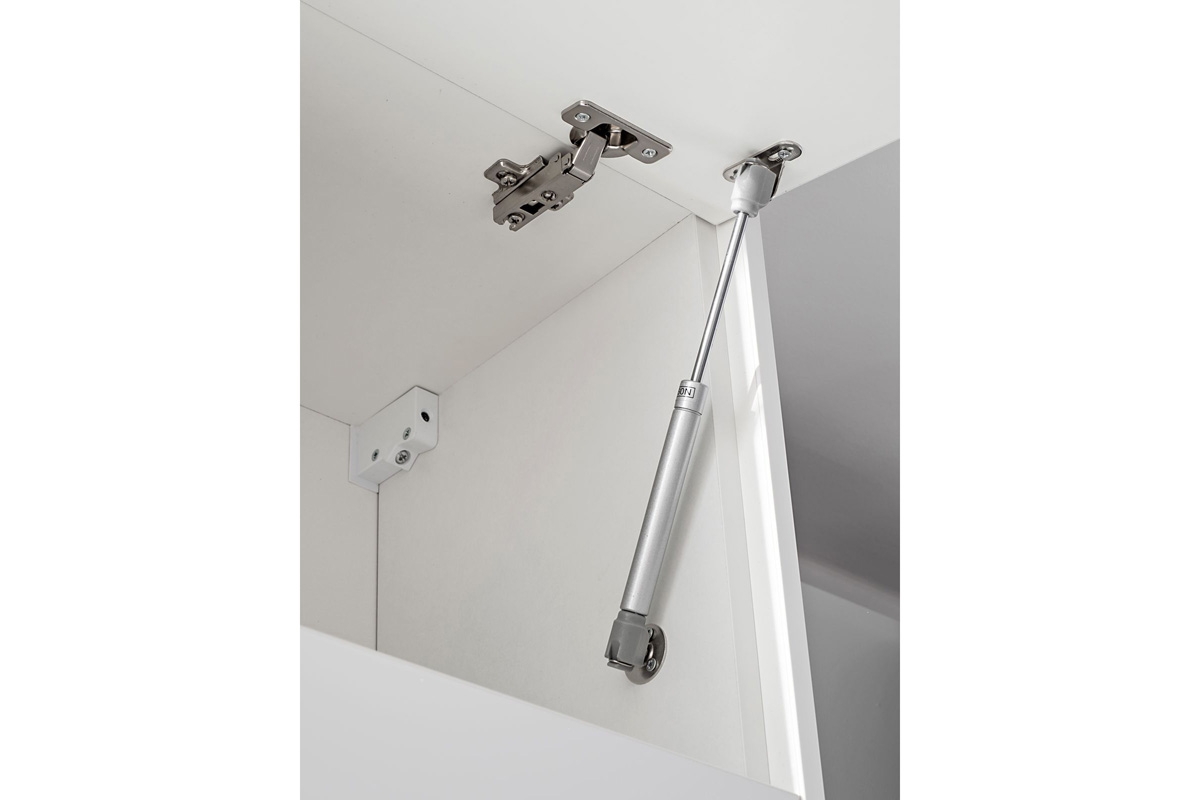 Závěsná vitrína Vella WWPO 6/72 s výklopnými dvířky vella plynové písty