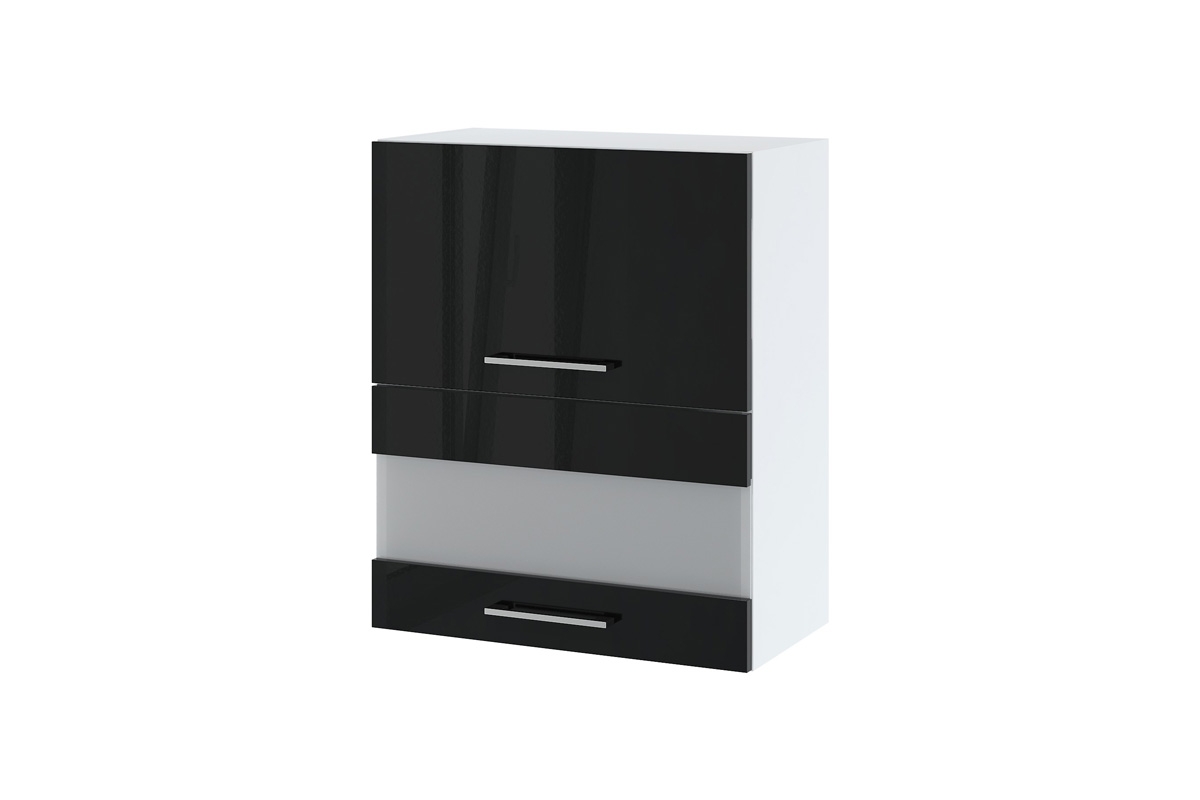 Závěsná vitrína Vella WWPO 6/72 s výklopnými dvířky Vitrína vella