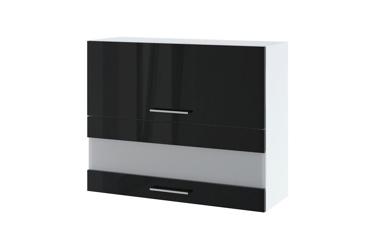 Závěsná vitrína Vella WWPO 9/72 s výklopnými dvířky Skříňka vella s předními částmi