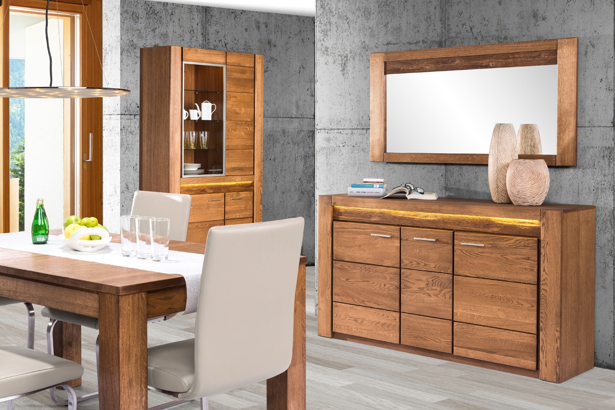 Rozkládací stůl Velvet 40 - 160-250 cm - dub rustikal Stůl dřevo do jídelny Velvet 40 rozkládací 160-250x90 - Dub rustical