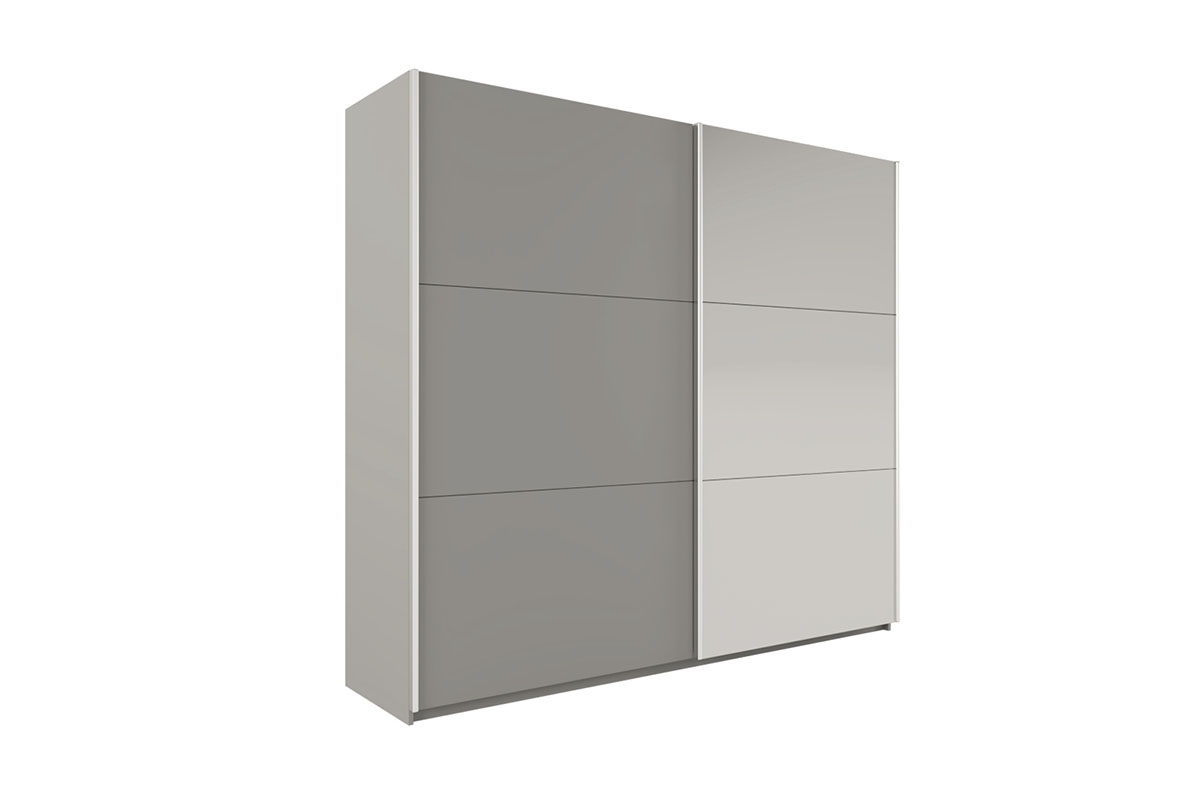 Skriňa s posuvnými dverami so zrkadlom Vigo 150 cm - platinium Skriňa Vigo 150