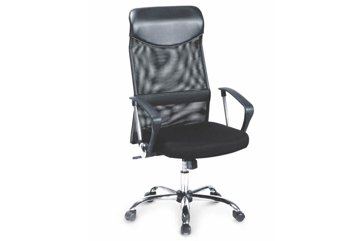 Kancelářská židle Reliw s područkami a výškovým nastavením - černá Kancelářske křeslo Vire - Černý 