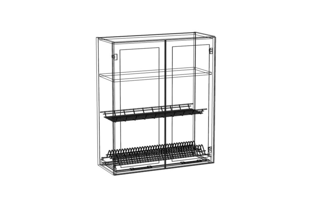 Kuchyňská skříňka s odkapávačem Navia WS 8/94 Navia WS 8/94 - wnetrze Skříňky