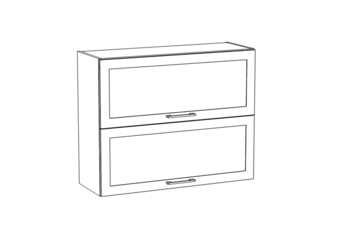 Vysoká závěsná kuchyňská skříňka Navia WPO 9/72 BLUM HK-XS Navia WPO 9/72 BLUM HK-XS - Skříňka kuchyňská závěsná vysoká