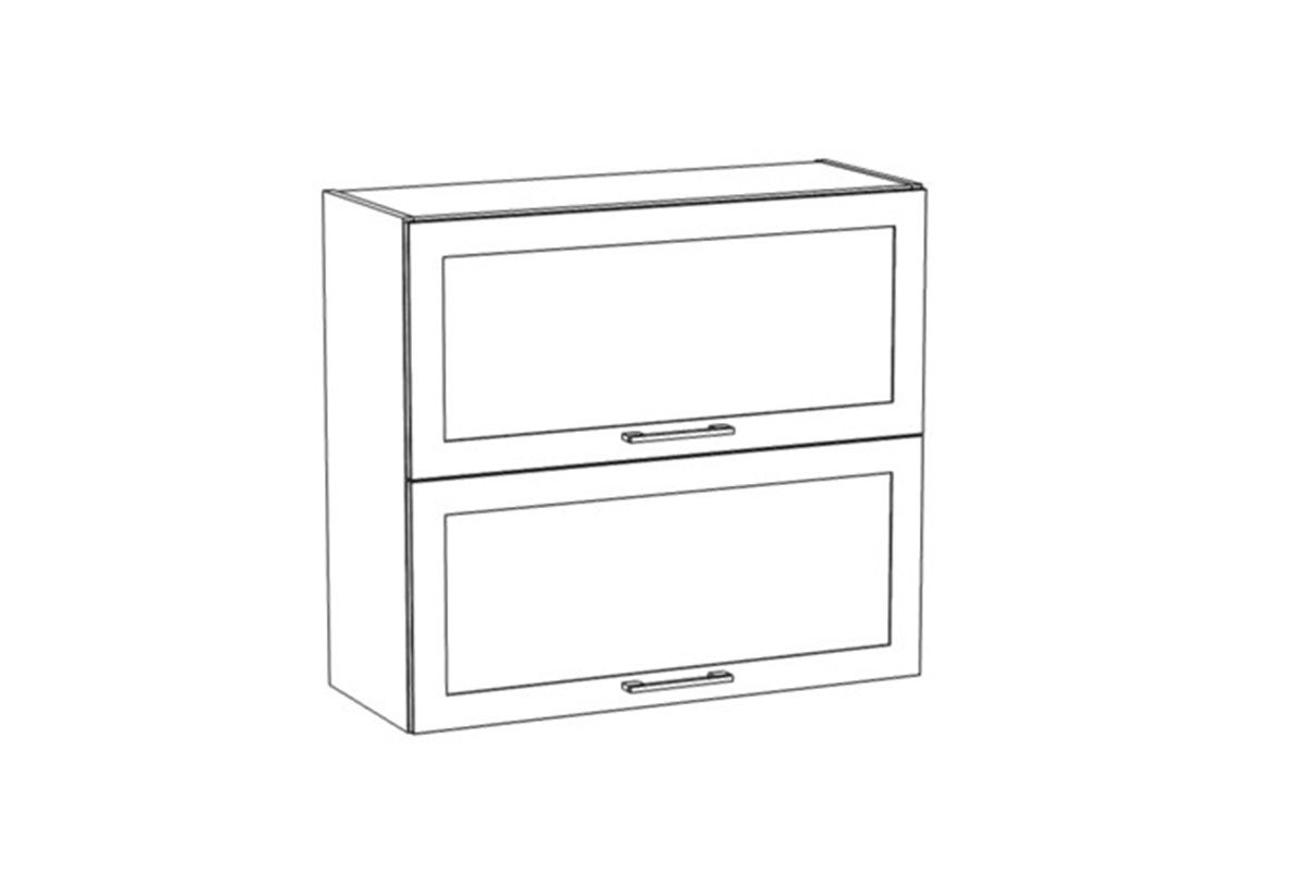 Vysoká závěsná kuchyňská skříňka Navia WPO 8/72 Standard Navia WPO 8/72 Standard - Skříňka kuchyňská závěsná vysoká