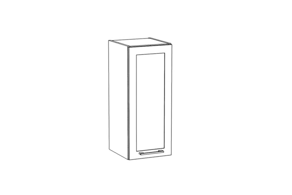 Závěsná jednodveřová skříňka Navia W3/72 Navia W3/72 - Skříňka závěsná jednodveřová