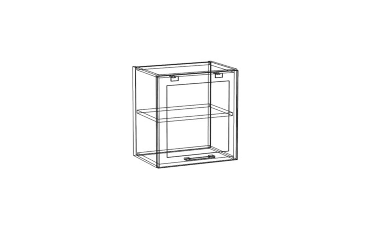 Závěsná kuchyňská skříňka Navia WO 45/47 Standard Navia WO 45/47 Standard - wnetrze Skříňky