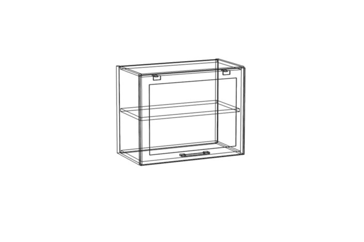 Závěsná kuchyňská skříňka Navia WO 6/47 Standard Navia WO 6/47 Standard - wnetrze Skříňky 