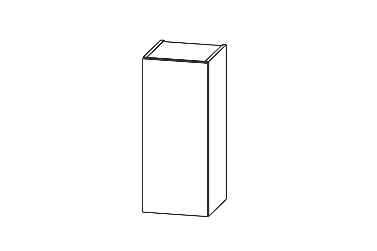 Závěsná kuchyňská skříňka KAM SET W30.1/71 jednodveřová Skříňka kuchyňská závěsná jednodveřová KAM SET W30.1/71