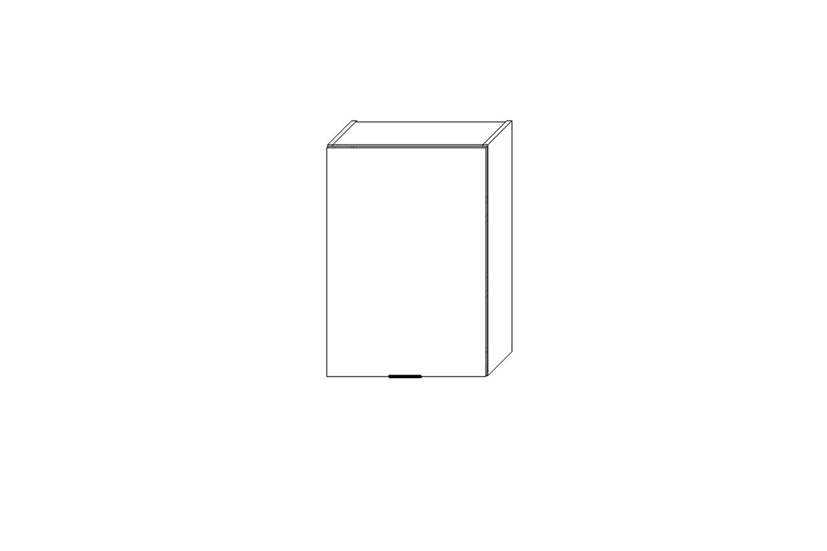 Závěsná kuchyňská skříňka Italia W5/72 jednodveřová Italia W5/72 - Skříňka závěsná jednodveřová