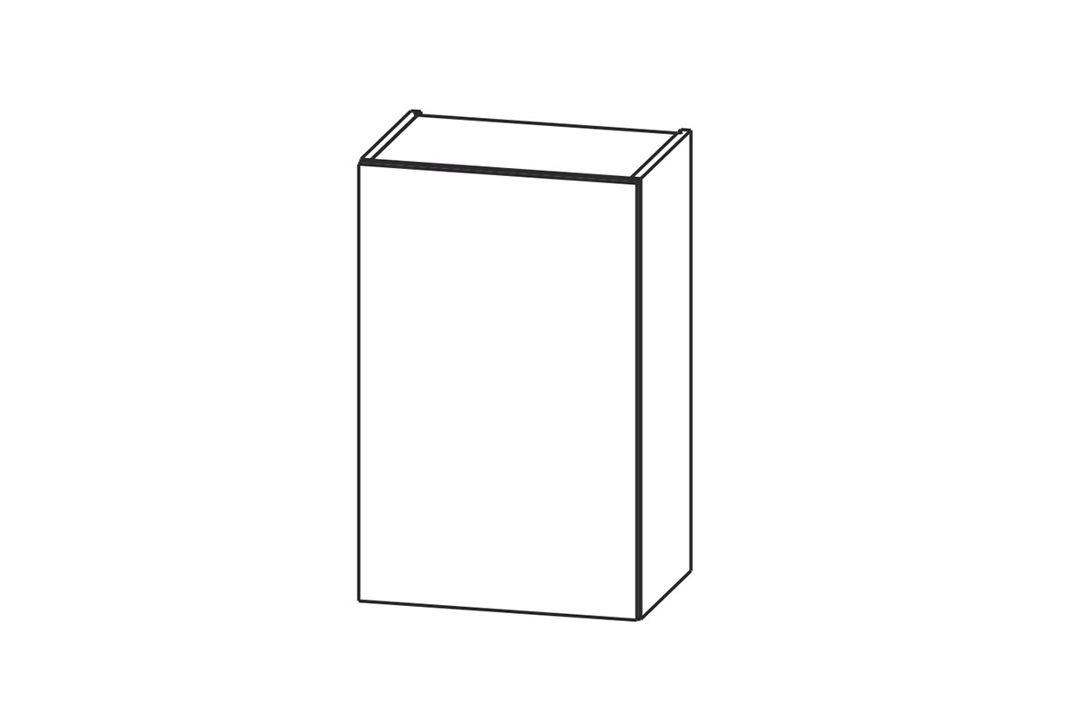 Závěsná kuchyňská skříňka KAM SET W45.1/71 jednodveřová Skříňka kuchyňská závěsná jednodveřová KAM SET W45.1/71