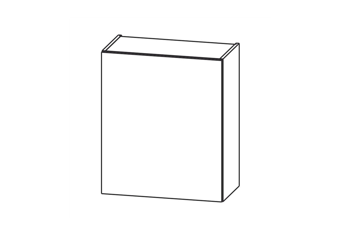 Závěsná jednodveřová kuchyňská skříňka KAM SET W60.1/71 Skříňka kuchyňská závěsná jednodveřová KAM SET W60.1/71