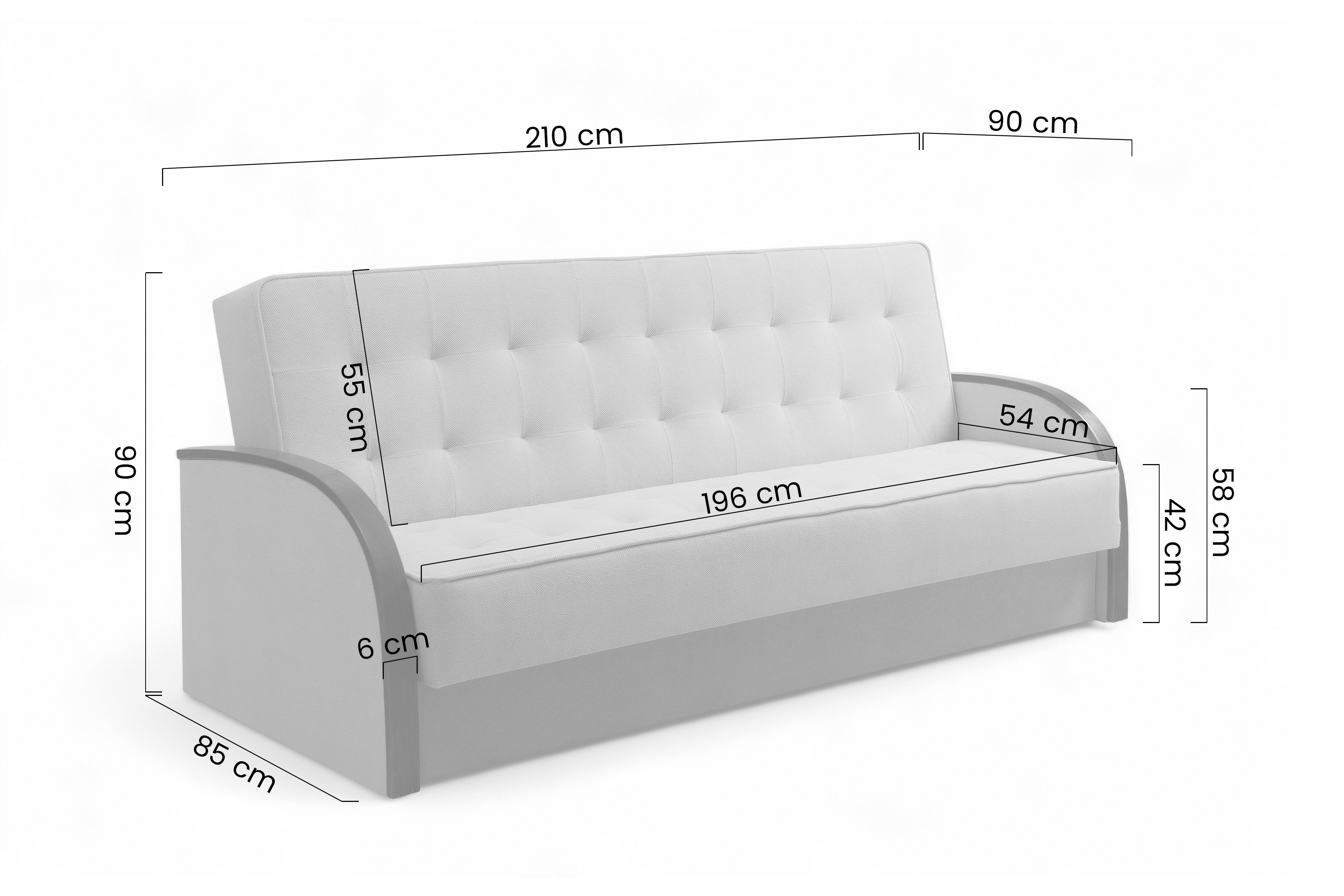 Pohovka Porto Pohovka pro obývacího pokoje Porto