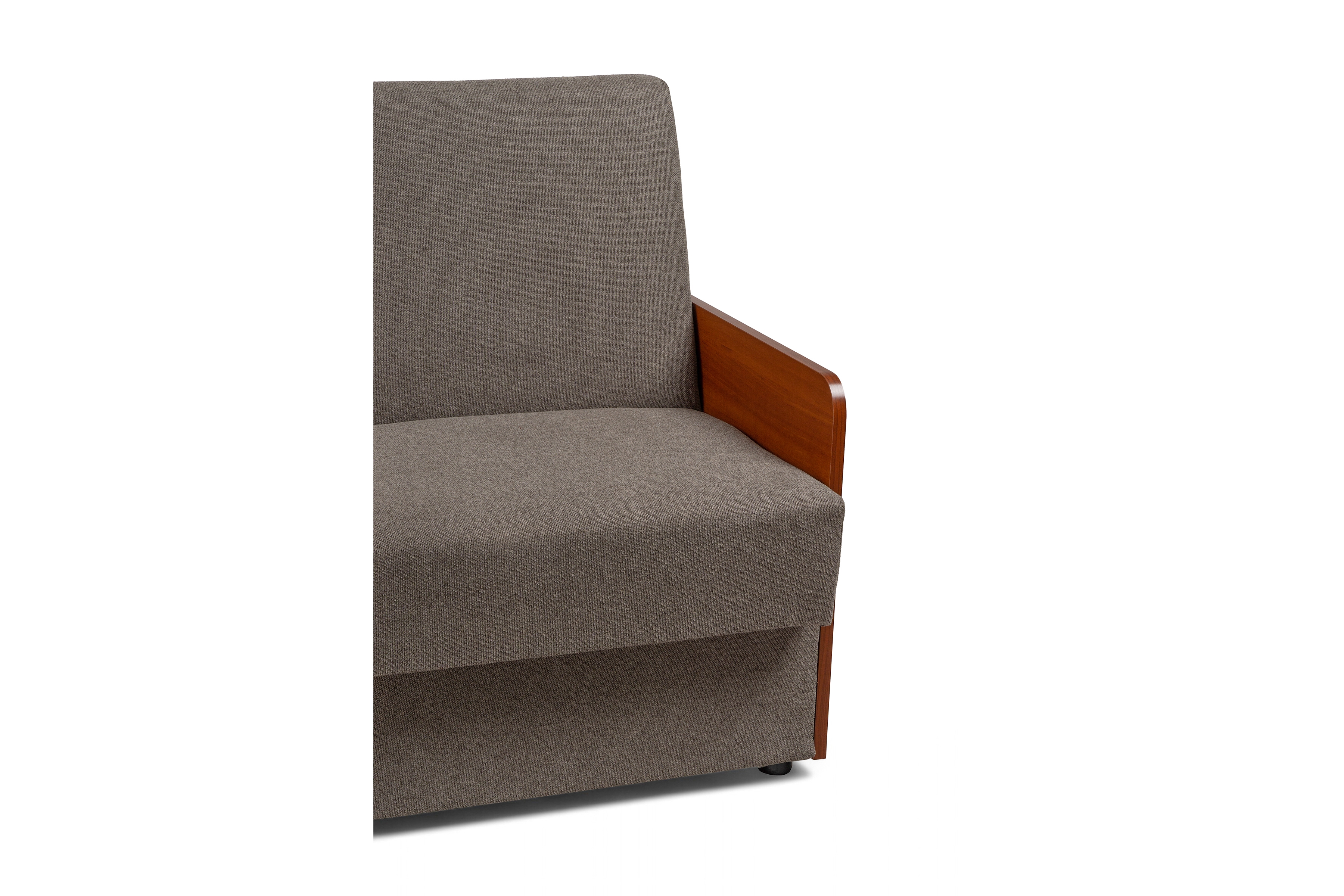 Pohovka Prosta do obývacej izby - bočné panely z dosky Pohovka do obývacej izby rovná - Boky z plyty