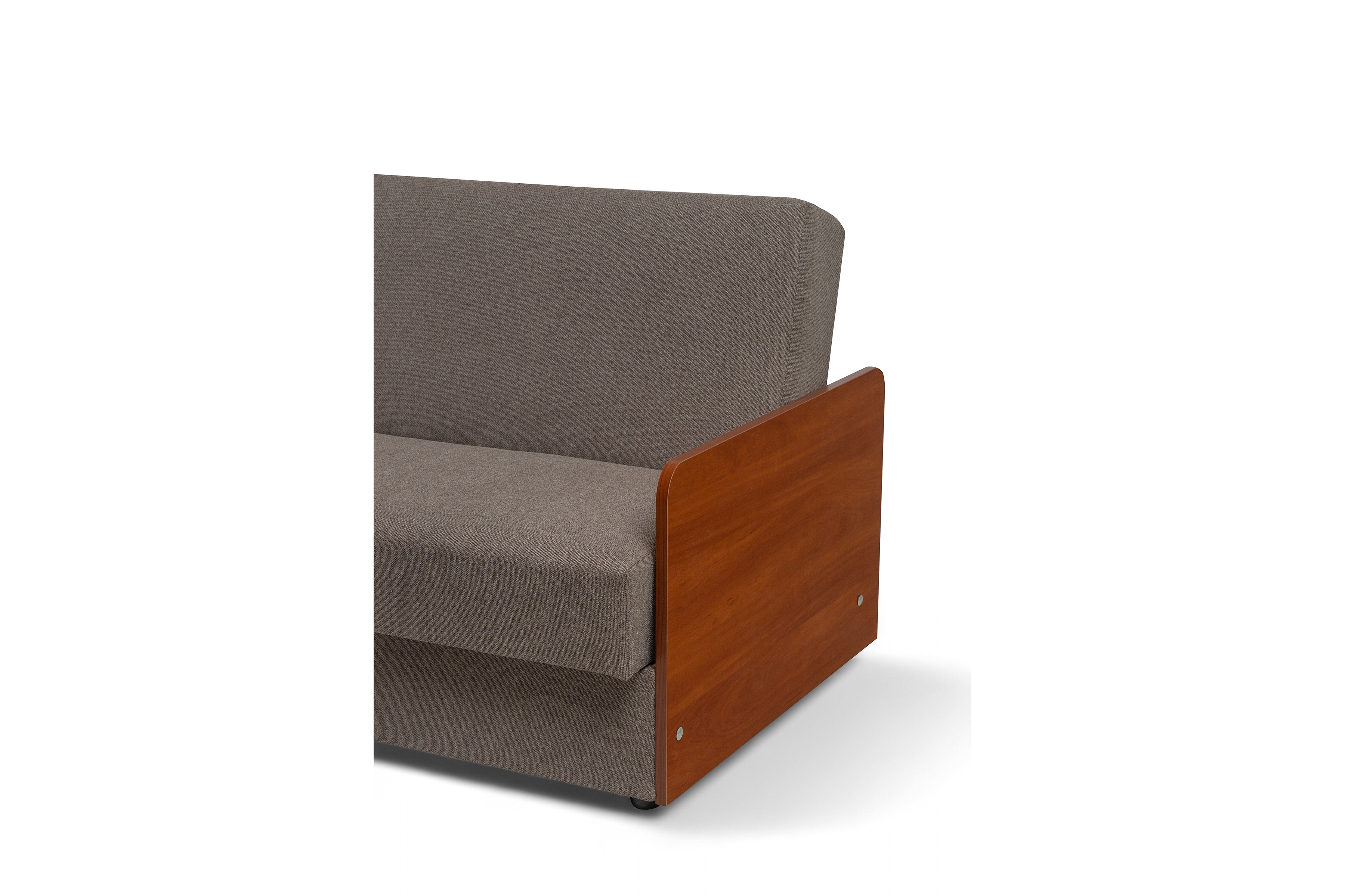 Pohovka Prosta do obývacej izby - bočné panely z dosky Pohovka do obývacej izby rovná - Boky z plyty